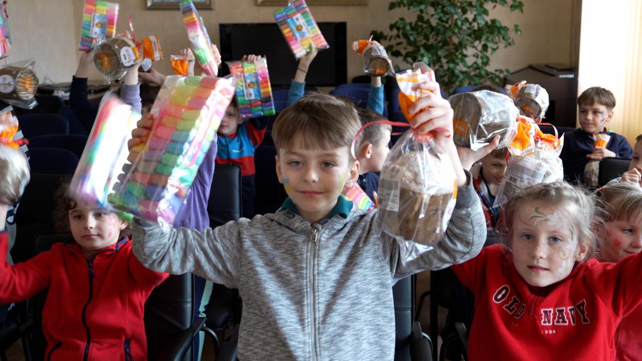 Easter: how the foundation congratulated children on the holiday
